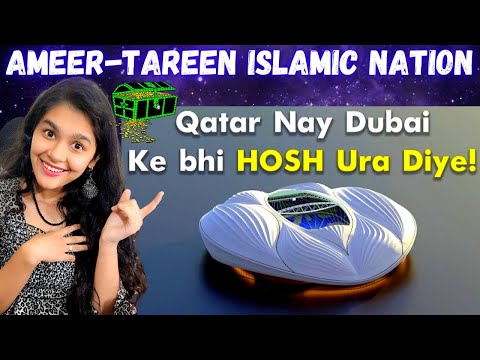 Indian Reaction On Qatar Made Dubai Jealous 🔥 | 8 Amazing World Cup Stadium 🥵 | Kelaya Reacts
