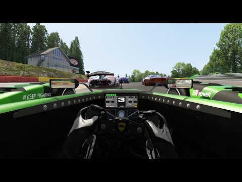 Formula Rapide 2021 Cpckpit vs Hypercars at Spa Francorchamps