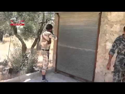 اشتباكات بين عناصر عمرو بن الجموح وقوات النظام في عزيزة في محافظة حلب