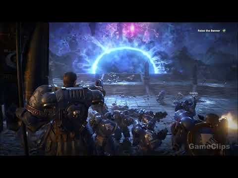 Space Marine 2 Defend The Banner Scene   Warhammer 40K