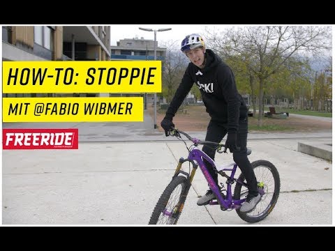 MTB-Fahrtechnik: der Stoppie mit Fabio Wibmer
