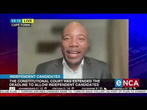 Mmusi Maimane speaks on independent candidates