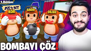 3 MAYMUN OLARAK BOMBA ÇÖZMEYE ÇALIŞIYORUZ! EKİPLE ÇOK EĞLENCELİ BOMBANANA! 3 MAYMUN OLARAK BOMBA ÇÖZMEYE ÇALIŞIYORUZ! EKİPLE ÇOK EĞLENCELİ BOMBANANA!