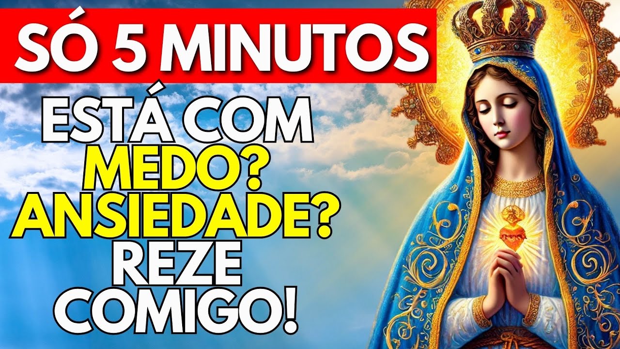 Pare por 5 Minutos e Reze Esta Oração à Nossa Senhora! Missionário André