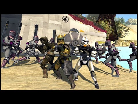 Clone Beach Extraction Off Kashyyyk - Star Wars: Rico's Brigade S3E16