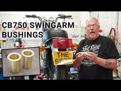 Replacing Swingarm Bearings Honda CB750 | New Swing Arm Bushings Guide | Project Bike | Part 21