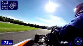 preview picture of video 'Rotthalmünster Kart Rotax DD2 Sodi 20.05.2014 Session 2 GoPro onboard cam telemetry'