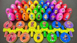 PAW PATROL Surprise Egg Collection! Ryder, Chase, Marshall,...Satisfying ASMR Video