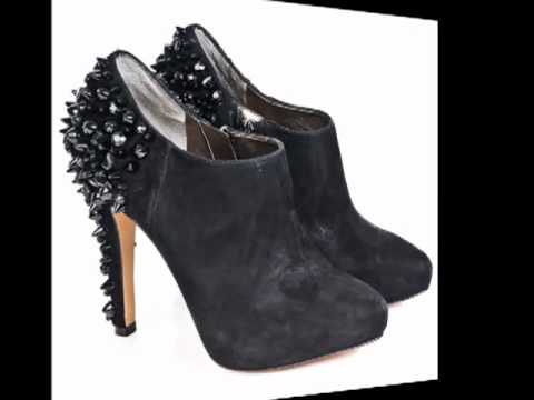 Ugg Boots- Sam Edelman Black Renzo Womens Studded Shoe Boot