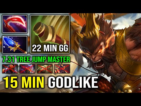 IMBA 1Kill Per Min NEW 7.31 Monkey King Nonstop Beyond Godlike 100% Counter Everyone on Map Dota 2