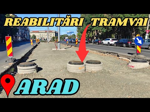 Reabilitarea Liniei de Tramvai din ARAD🚊