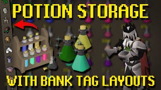 How to get Potion Storage working with Bank Tag Layouts (Quick & Easy Guide) OSRS