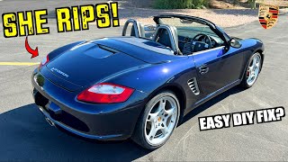 Fixing All The Issues On Our Cheap 987 Boxster S + First Drive In Years!