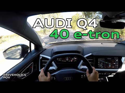 12 minutes of silence - Audi Q4 40 e-tron POV