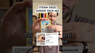 Steam Siege Sunday Pack 63 WAS NOT resealed, but my card never came home 😭#pokemon