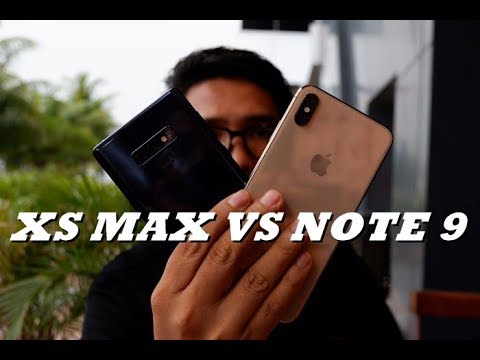 IPHONE XS MAX VS SAMSUNG GALAXY NOTE 9 MURAH VS MAHAL