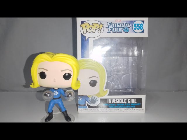 Vídeo relacionado con Funko Pop! Marvel: Fantastic Four - The Invisible Woman Girl - Figura de Vinilo Coleccionable - Idea de Regalo- Mercancia Oficial - Juguetes para Niños y Adultos - Comic Books Fans