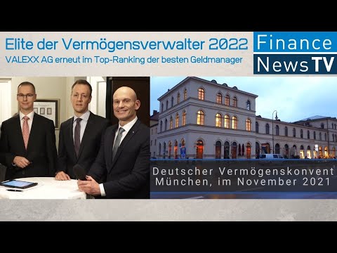 Elite der Vermögensverwalter 2022: VALEXX AG erneut im Top-Ranking der besten Geldmanager