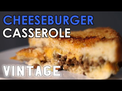 🍔 70's Cheeseburger Casserole 🍔 Betty Crocker's...