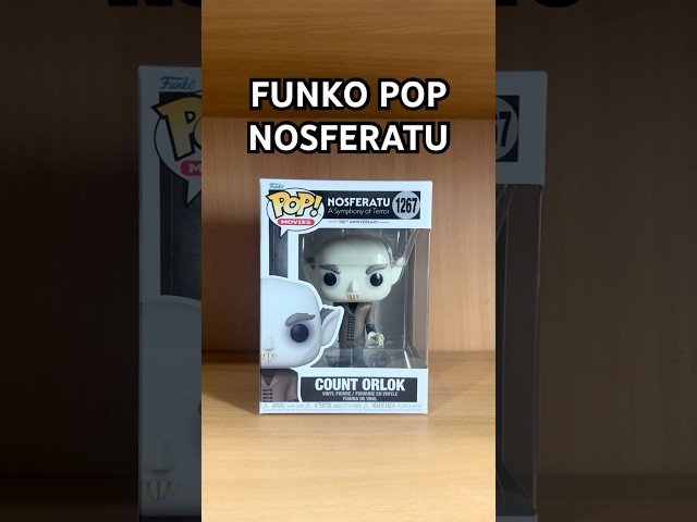 Vídeo relacionado con Funko Pop! Movies: Nosferatu (2025) - Count Orlok - Figura de Vinilo Coleccionable - Idea de Regalo - Mercancia Oficial - Juguetes para Niños y Adultos - Horror Fans