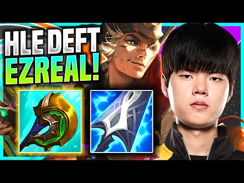 DEFT PERFECT GAME WITH EZREAL! - HLE Deft Plays Ezreal ADC vs Aphelios! | Preseason 11