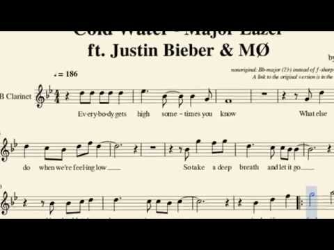 Cold Water-Major Lazar ft. Justin Bieber & MØ (clarinet)