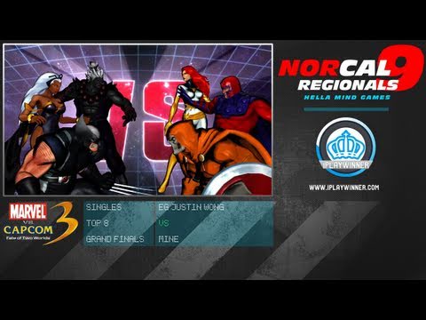 NCR9: EG Justin Wong vs Mine - MVC3 Grand Finals