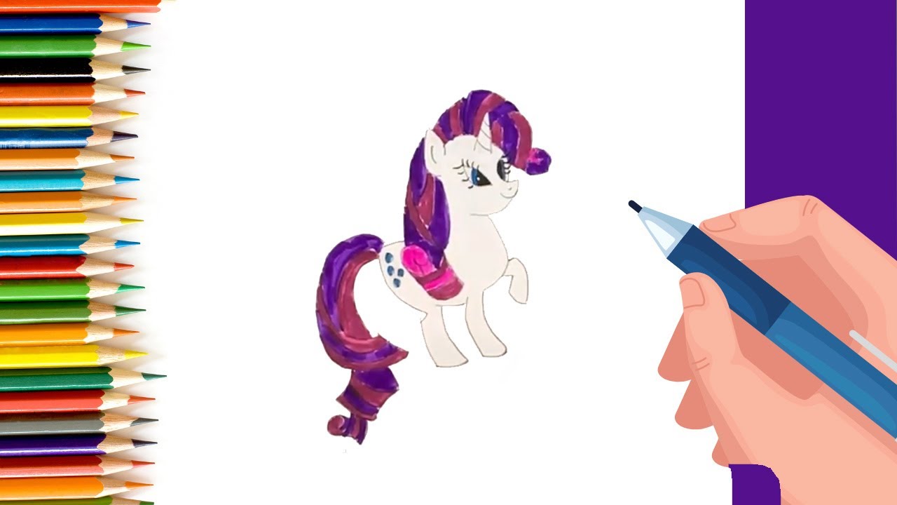 Draw Rarity The Pony