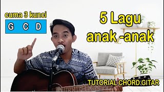 Download lagu CHORD LAGU ANAK (Balonku, Anjing kecil, Aku anak sehat, (Tutorial Gitar Pemula) by pecicilan mp3