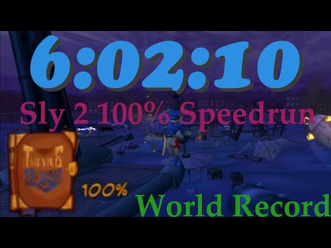 Sly 2: Band of Thieves 100% speedrun in 6:02:09