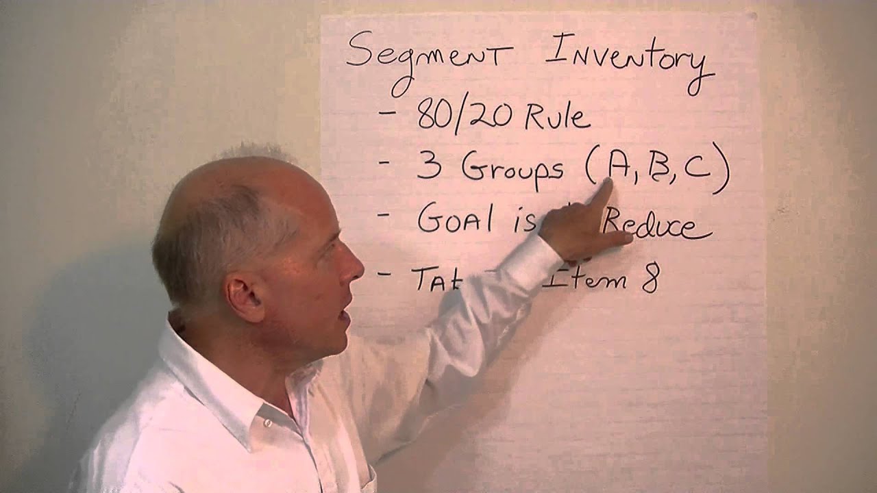 Working Capital Management (10 of 11) - Segmenting Inventory