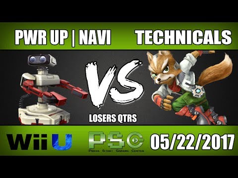 PWR Up| Navi (ROB) vs Technicals (Fox) -  Wii U Losers Qtrs S4M
