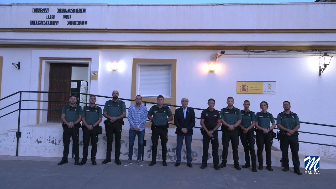 Ocho nuevos agentes refuerzan la plantilla de la Guardia Civil