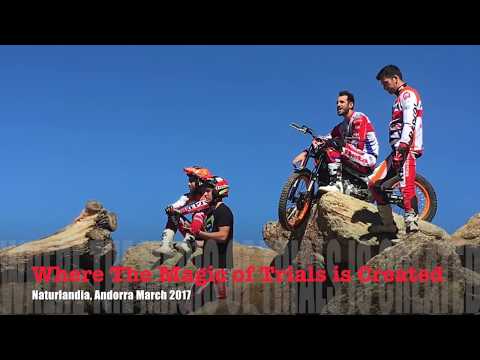 Toni Bou, Jaime Busto and Pol Tarres  "Where The Magic of Trials is Created"