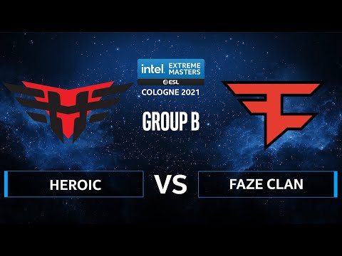 CS:GO - FaZe Clan vs Heroic [Nuke] Map 2 - IEM Cologne 2021 - Group B