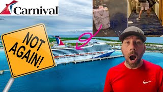 Carnival Cruise FLOODS!  Passengers DISPLACED! Carnival Sunrise!