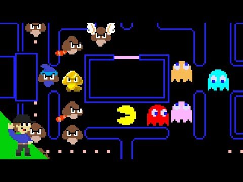 The Goomba Revolution Ep. 1 - Goombas invade Pac-Man!
