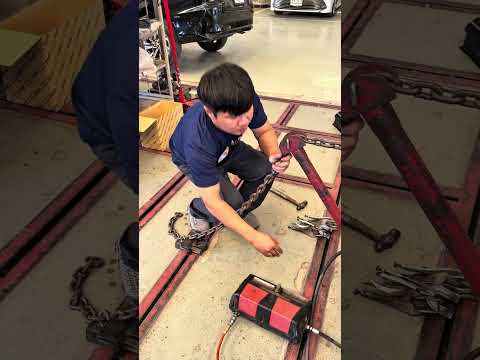 Structural Fix Done Right. #carrepair #ซ่อมรถ