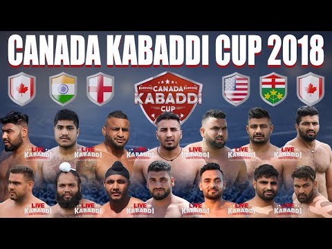 LIVE - Canada Kabaddi Cup 2018 | Hershey Centre