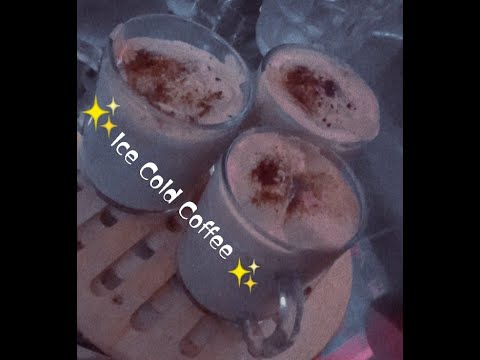 cold coffee with ice cream recipe by desi khany with abida