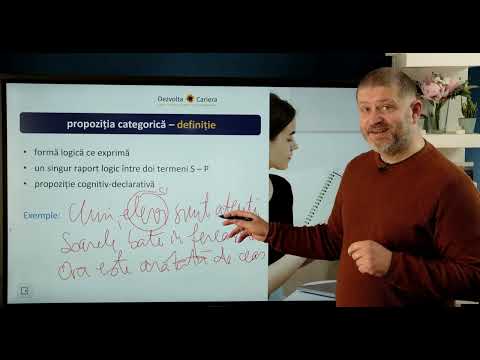 Propozitiile categorice - logica admitere MAI, Poliție, Jandarmi, Bacalaureat