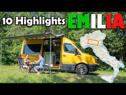 TOP 10 - Highlights Emilia 🇮🇹 | Italien mit dem Camper  | Tipps & Empfehlungen