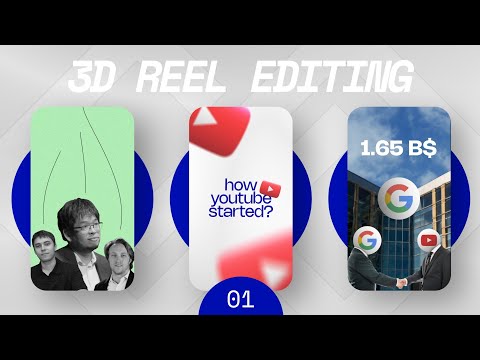 3D reel editing in alight motion | Part - 1.