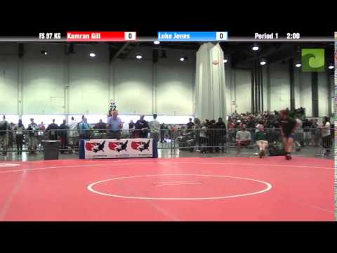 Mens FS FS 97 KG - Kamran Gill vs. Luke Jones