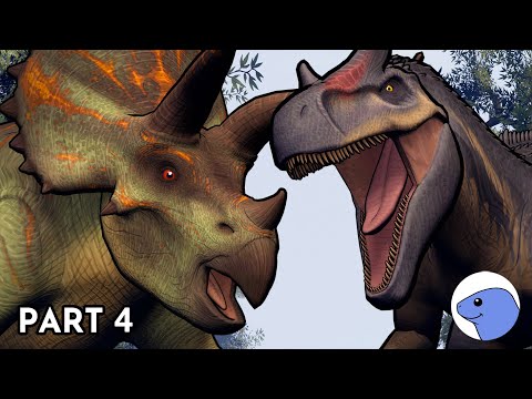 Triceratops vs Allosaurus | Animation (Part 4)