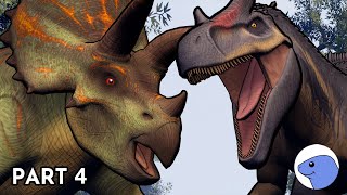 Triceratops vs Allosaurus | Animation (Part 4)