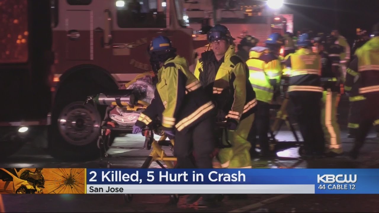 HORRIFIC CRASH: Two died, five injured in suspected DUI crash in San Jose