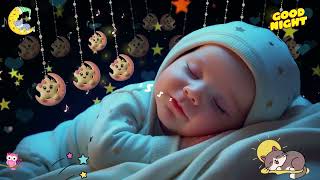 Soothing Baby Sleep Music 🌜 Mozart Brahms Lullaby 🎼 Peaceful Music for Quiet Deep Rest