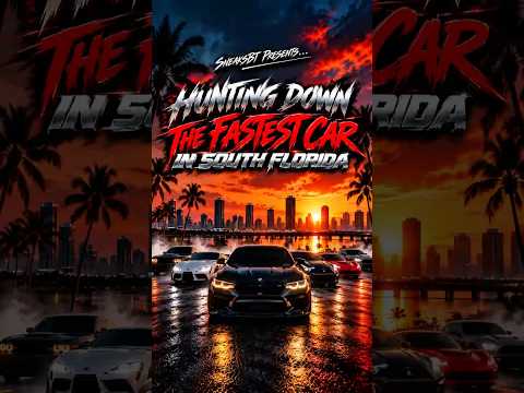 I’m hunting down the FASTEST car in south Florida! 😈 SIGN UP NOW USING THE LINK IN MY BIO! 🏁