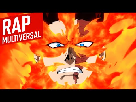 Rap do ENDEAVOR ( Boku no Hero) | O PASSADO NÃO MORRE | Rap Multiversal 